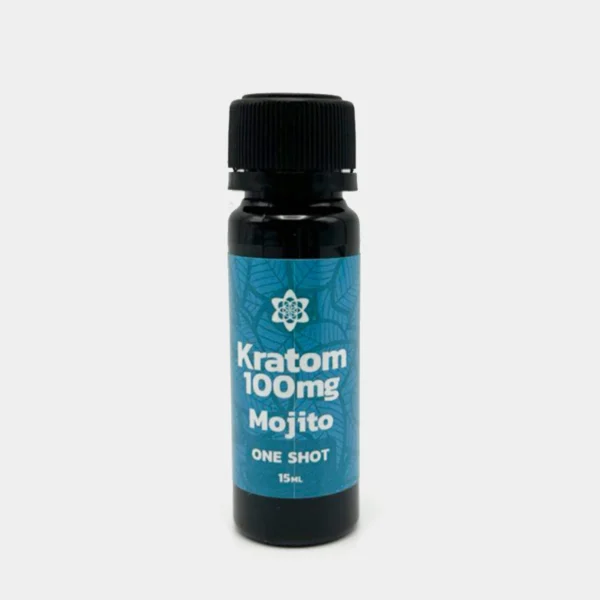 kratom-shots-mojito Kratom Shots 100 mg – Cafeïne – Mojito – 15ml