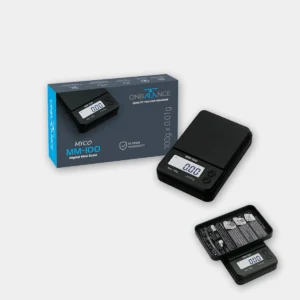 mini-weegschaal-mm-100 On Balance MM-100 Mini Weegschaal – 100g x 0,01g