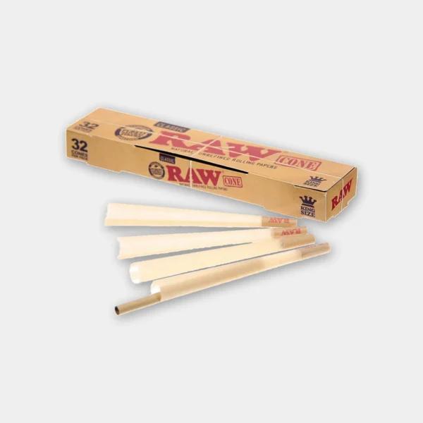 raw-cones-ks RAW Classic Cones Kingsize – 32 cones
