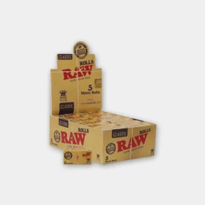 RAW Classic Kingsize Slim 5m Rolls – 24 rolls