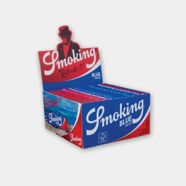 Smoking Blue Kingsize Vloei – 50 packs