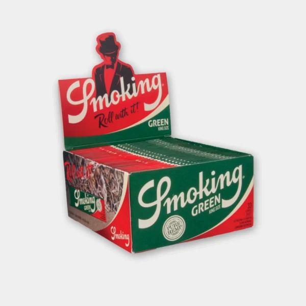 Smoking Green Kingsize Vloei – 50 packs